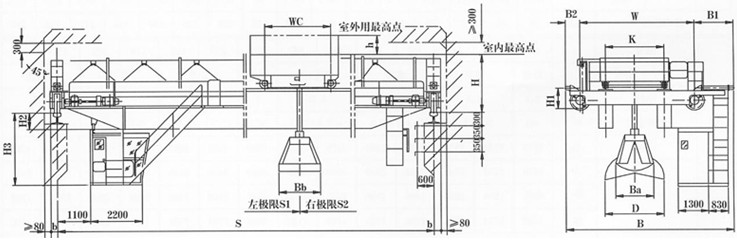 QZ型抓斗雙梁起重機(jī)