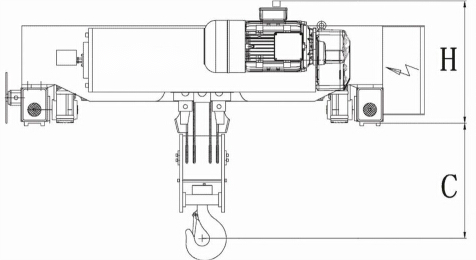 LHhs型歐式電動(dòng)葫蘆雙梁起重機(jī)圖紙