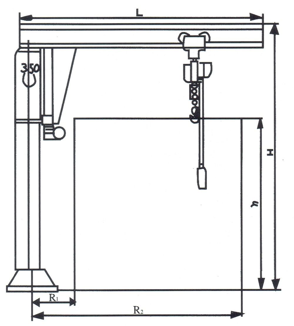 BZ型定柱式旋臂起重機(jī)外形結(jié)構(gòu)圖.jpg
