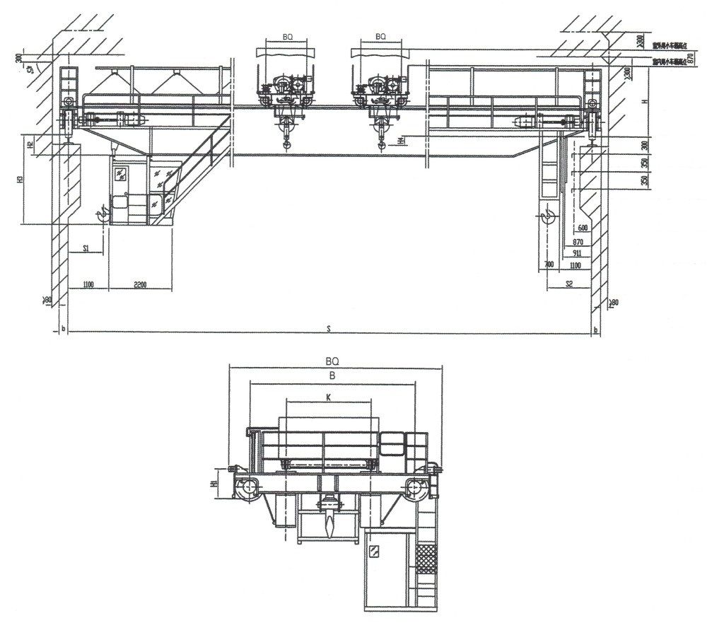 QE型雙小車吊鉤橋式起重機(jī)外形尺寸圖.jpg